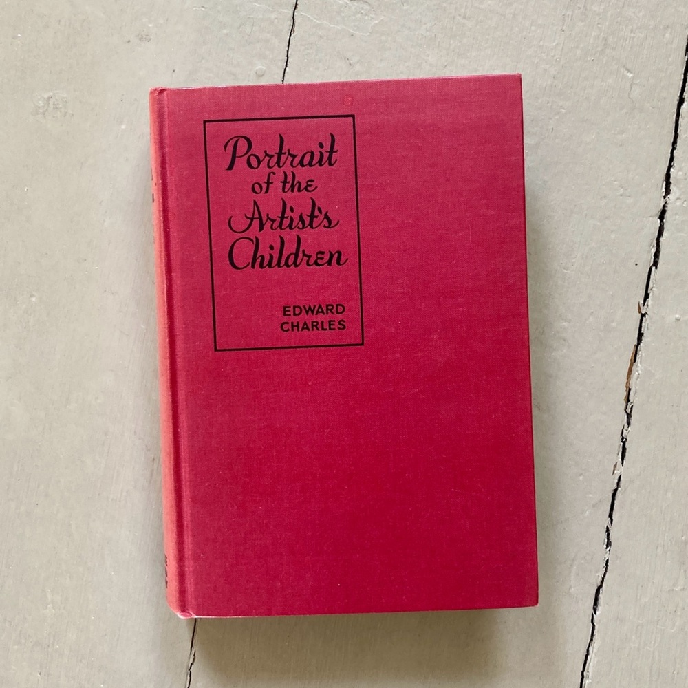 1935 Portrait of the Artist's Children DH Lawrence Quote London Bohemian Fiction
